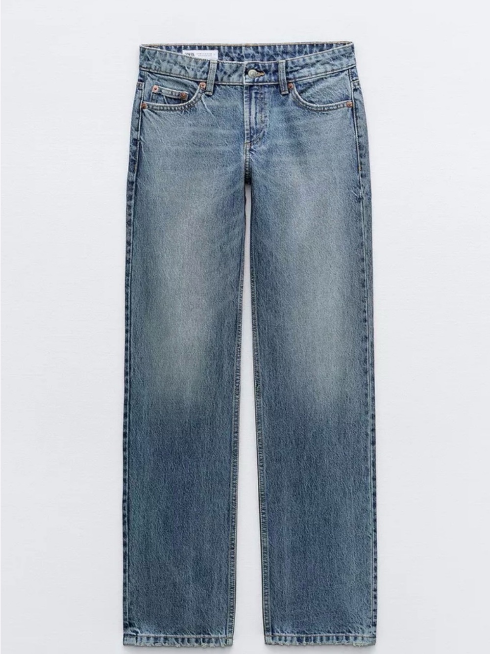 Women's Low Rise Straight Cut Jeans